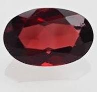 Almadine crystal