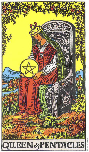 Queen of Pentacles tarot card